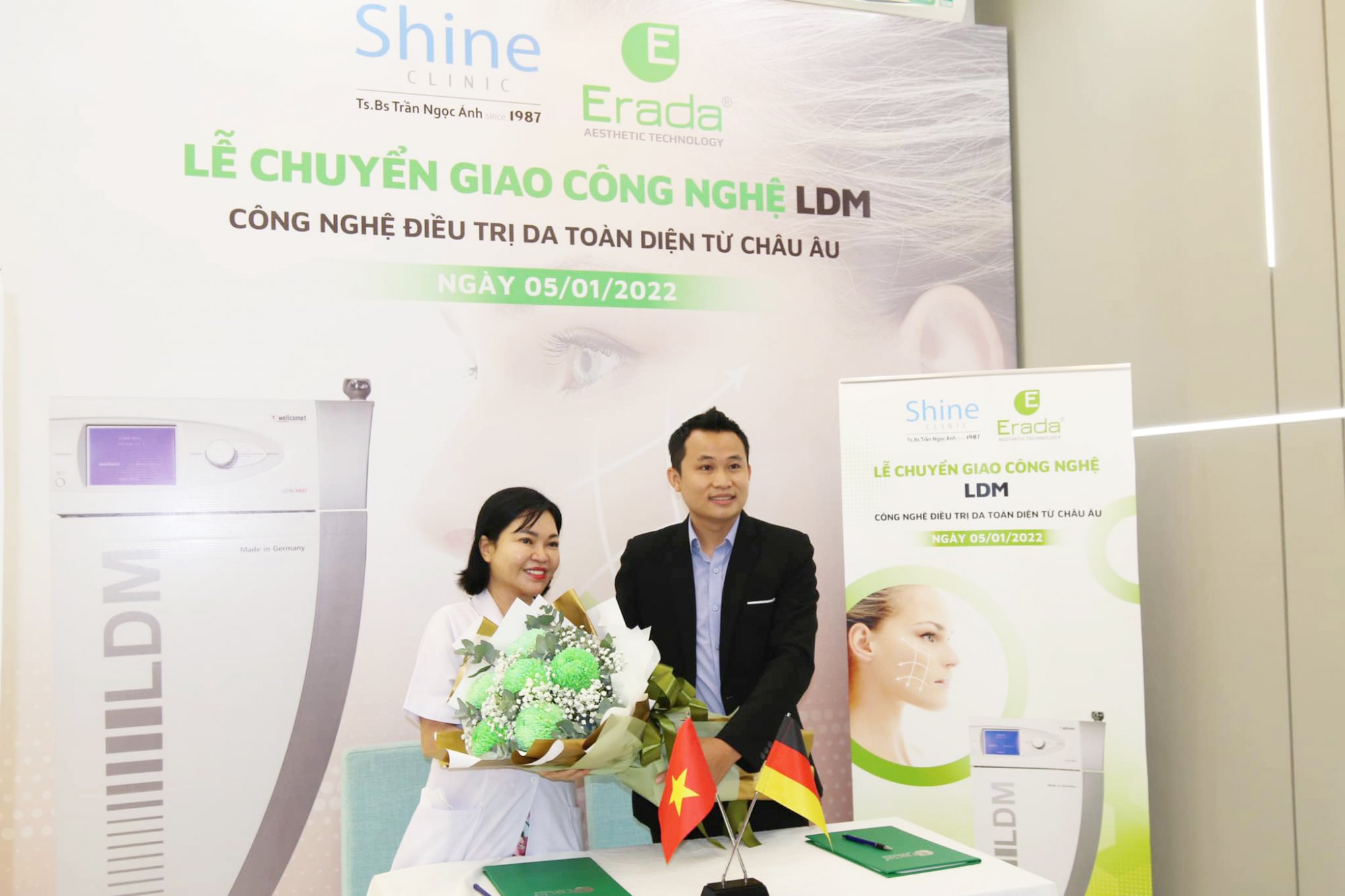 Chuyển giao công nghệ LDM tại Shynh Clinic Bác sĩ Trần Ngọc Ánh